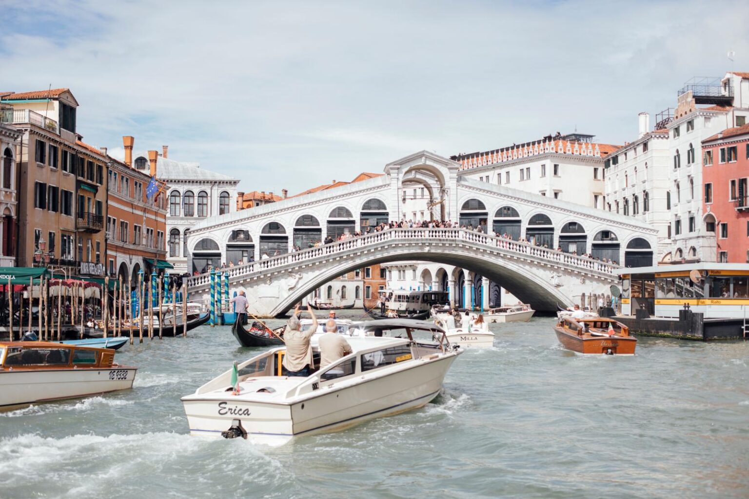 Rialtobrücke am Canal Grande