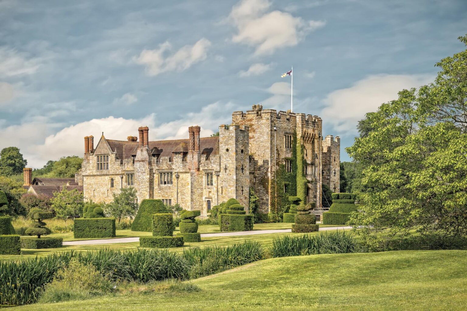 Hever Castle in der Grafschaft Kent