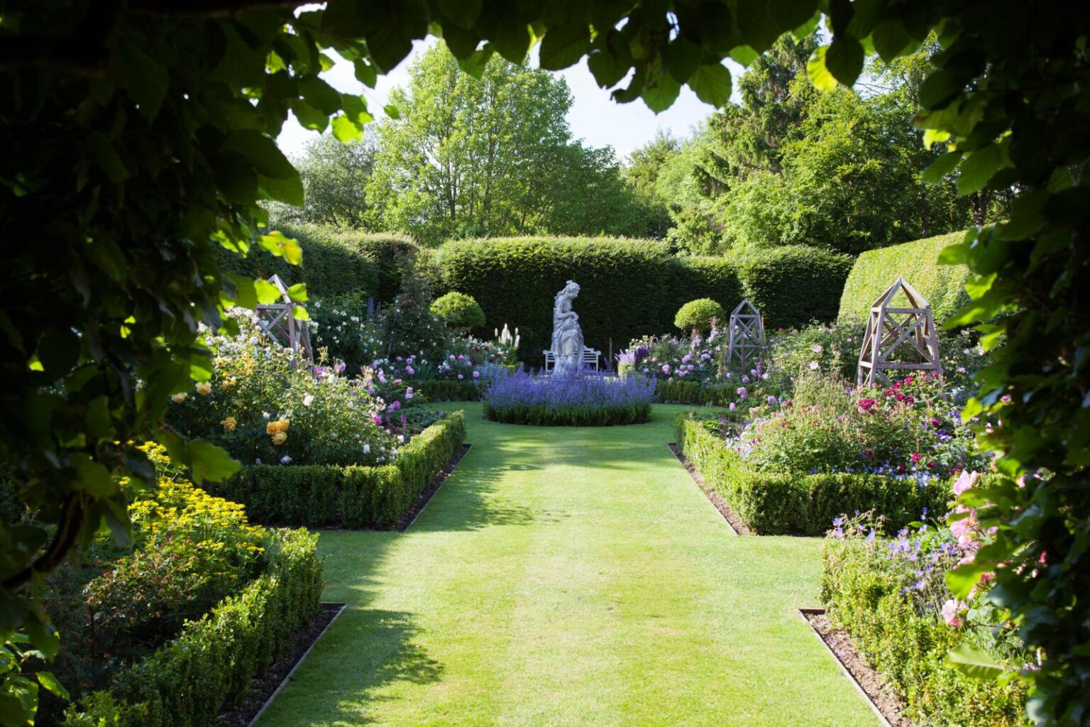 Rosengarten von Sissinghurst Castle