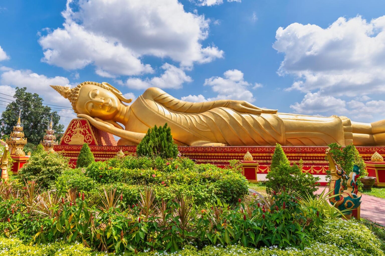 Der Buddha in Vientiane