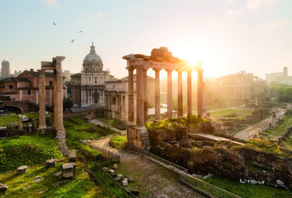 Rome ruines forum romain