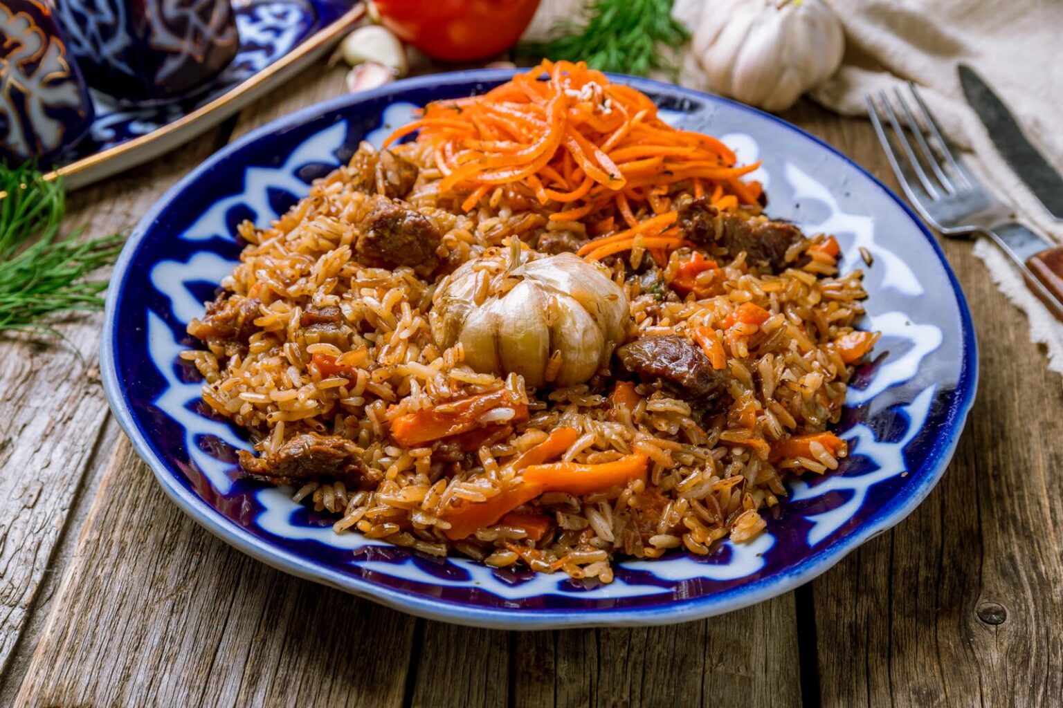 Pilaw mit Fleisch Pilaw mit Fleisch