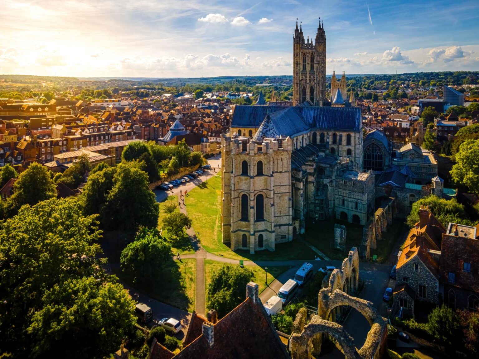 Die Kathedrale von Canterbury